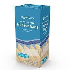 Amazon Basics Ninety-Count Freezer Gallon Bags (Previously Solimov)